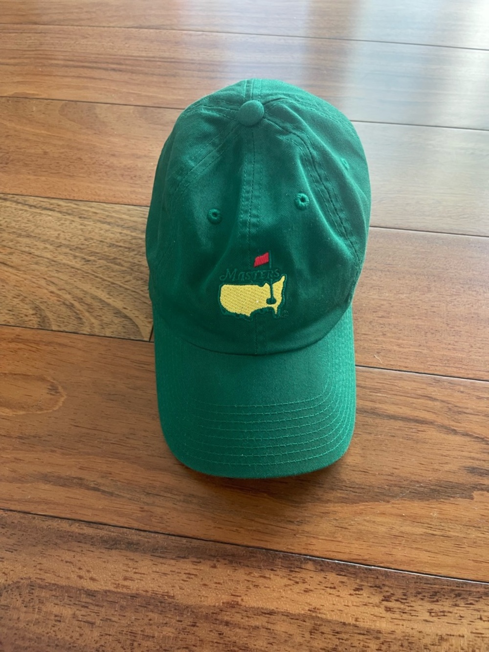 Masters Green Caddy Cap
